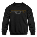 Adam Woodmancy | 2022 | Youth Crewneck Sweatshirt - black