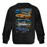 Adam Woodmancy | 2022 | Youth Crewneck Sweatshirt - black