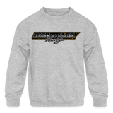 Adam Woodmancy | 2022 | Youth Crewneck Sweatshirt - heather gray