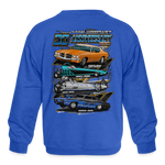 Adam Woodmancy | 2022 | Youth Crewneck Sweatshirt - royal blue