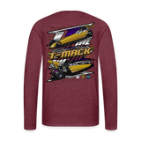 Tucker Mack | 2022 | Men's LS T-Shirt - heather burgundy