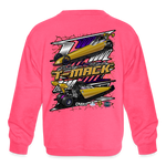 Tucker Mack | 2022 | Youth Crewneck Sweatshirt - neon pink
