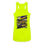 Tucker Mack | 2022 | Women’s Racerback Tank - neon yellow
