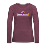 Tucker Mack | 2022 | Women's LS T-Shirt - heather burgundy