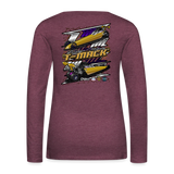 Tucker Mack | 2022 | Women's LS T-Shirt - heather burgundy