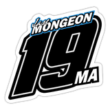 Jase Mongeon | 2022 | Sticker 19MA - white matte