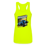 Jase Mongeon | 2022 | Women’s Racerback Tank - neon yellow