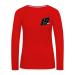 Jase Mongeon | 2022 | Women's LS T-Shirt - red