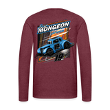 Jase Mongeon | 2022 | Men's LS T-Shirt - heather burgundy