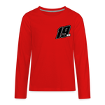 Jase Mongeon | 2022 | Youth LS T-Shirt - red