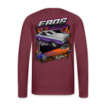 Eads Racing | 2022 | Men's LS T-Shirt - heather burgundy