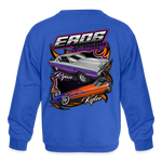 Eads Racing | 2022 | Youth Crewneck Sweatshirt - royal blue