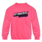 Eads Racing | 2022 | Youth Crewneck Sweatshirt - neon pink