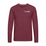 Jesse Fritts | 2022 | Men's LS T-Shirt - heather burgundy