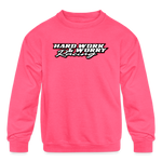 Jesse Fritts | 2022 | Youth Crewneck Sweatshirt - neon pink
