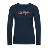 Jesse Fritts | 2022 | Women's LS T-Shirt - deep navy