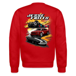 Jesse Fritts | 2022 | Adult Crewneck Sweatshirt - red