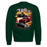 Jesse Fritts | 2022 | Adult Crewneck Sweatshirt - forest green