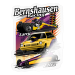 Bernshausen Racing | 2022 | Sticker - transparent glossy