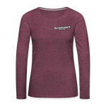 Bernshausen Racing | 2022 | Women's LS T-Shirt - heather burgundy