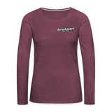 Bernshausen Racing | 2022 | Women's LS T-Shirt - heather burgundy