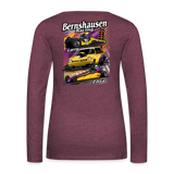 Bernshausen Racing | 2022 | Women's LS T-Shirt - heather burgundy