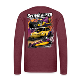 Bernshausen Racing | 2022 | Men's LS T-Shirt - heather burgundy