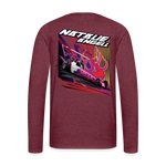 Natalie Angell | 2022 | Men's LS T-Shirt - heather burgundy