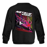 Natalie Angell | 2022 | Youth Crewneck Sweatshirt - black