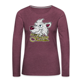 Natalie Angell | 2022 | Women's LS T-Shirt - heather burgundy