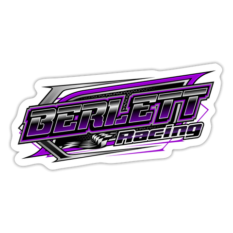 Berlett Racing | 2022 | Sticker 2 - white matte