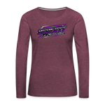 Berlett Racing | 2022 | Women's LS T-Shirt - heather burgundy