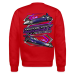 Berlett Racing | 2022 | Adult Crewneck Sweatshirt - red