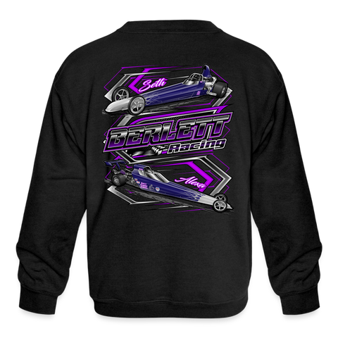 Berlett Racing | 2022 | Youth Crewneck Sweatshirt - black