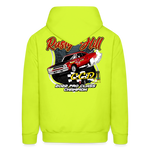 Rusty Hill | 2022 | Men's Hoodie Two-Sided - safety green