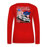 Rayden Eversole | 2022 | Women's LS T-Shirt - red