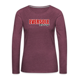 Rayden Eversole | 2022 | Women's LS T-Shirt - heather burgundy