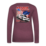 Rayden Eversole | 2022 | Women's LS T-Shirt - heather burgundy