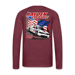 Rayden Eversole | 2022 | Men's LS T-Shirt - heather burgundy