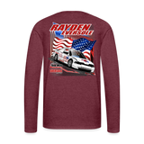 Rayden Eversole | 2022 | Men's LS T-Shirt - heather burgundy