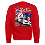 Rayden Eversole | 2022 | Adult Crewneck Sweatshirt - red