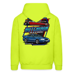 Hutchison Racing | 2022 | Men's Hoodie - safety green