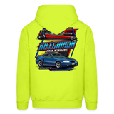 Hutchison Racing | 2022 | Men's Hoodie - safety green