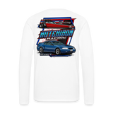 Hutchison Racing | 2022 | Men's LS T-Shirt - white