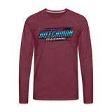 Hutchison Racing | 2022 | Men's LS T-Shirt - heather burgundy