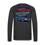 Hutchison Racing | 2022 | Men's LS T-Shirt - charcoal grey