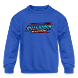 Hutchison Racing | 2022 | Youth Crewneck Sweatshirt - royal blue