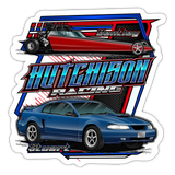Hutchison Racing | 2022 | Sticker - white matte