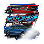 Hutchison Racing | 2022 | Sticker - transparent glossy