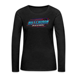Hutchison Racing | 2022 | Women's LS T-Shirt - charcoal grey